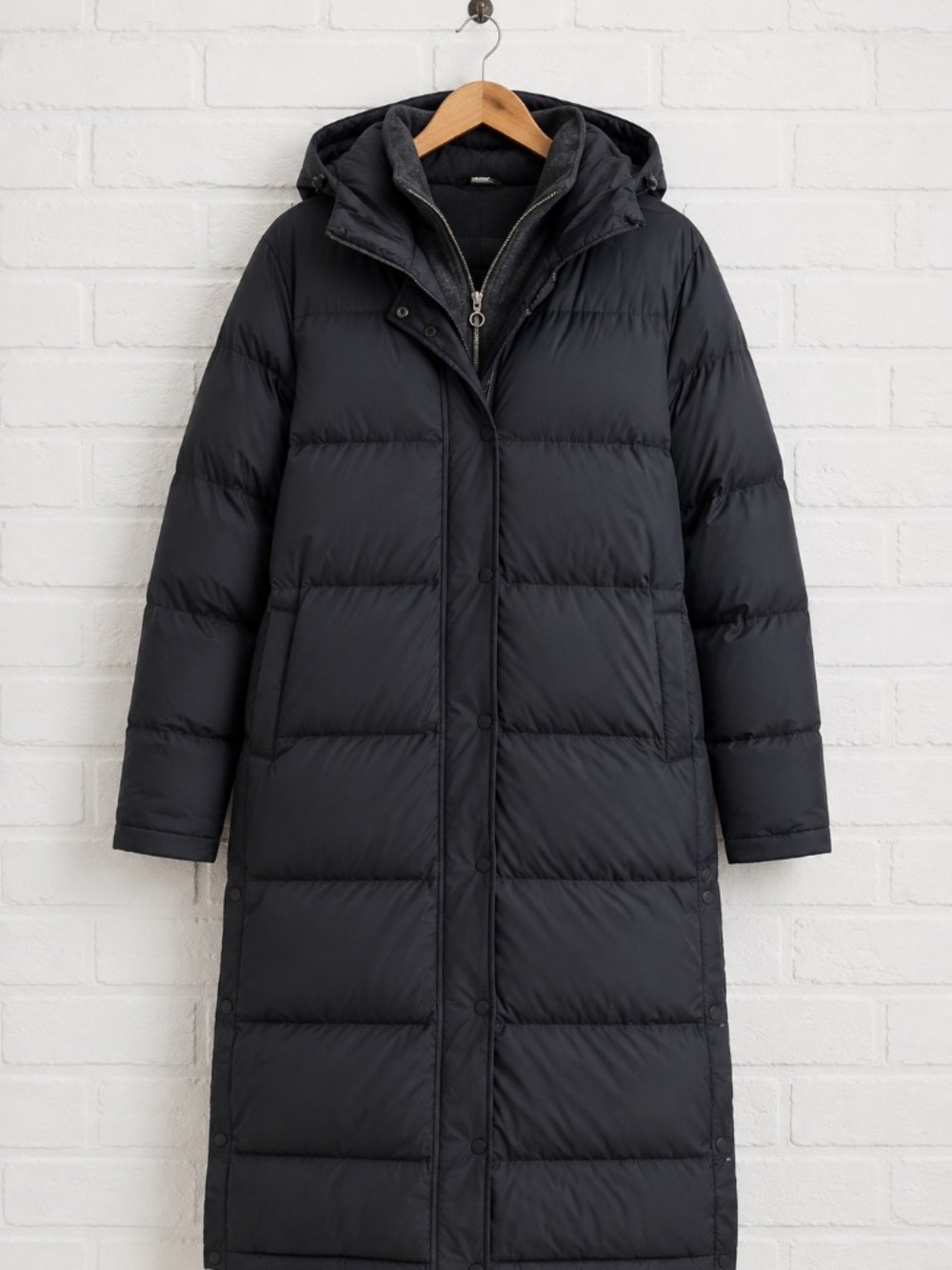 QUINCE Women's "Responsible Down Puffer"  Small Black Like New